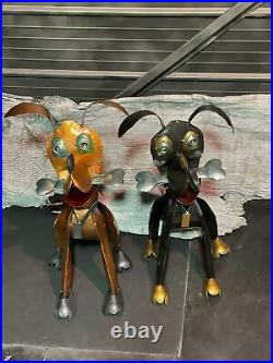 22 Metal Dog, Dog Yard Art, Dog Metal Sculpture, Dog Art, Artist Rene Sepulved