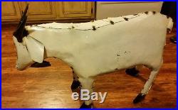 26 Large Billy GOAT Recycled SCRAP metal Mexican yard art Junk IRON Sculpture