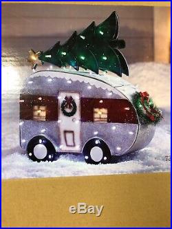 31 LED Outdoor Camper with Christmas Tree Decoration Lighted Yard Decor Xmas
