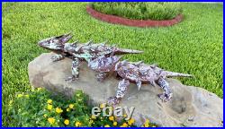 3FT Horny Toad Horned Frog Yard Art Garden Decor