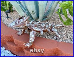 3FT Horny Toad Horned Frog Yard Art Garden Decor