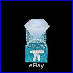 48 in LED Diamond Ring in Gift Box Indoor Outdoor Christmas Yard Sculpture Decor