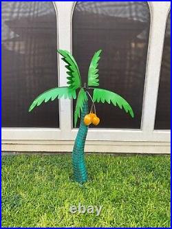 5' FT Metal Palm Tree Yard Art Garden Decor