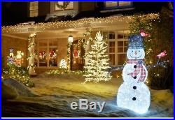 72-in Pre-Lit LED Tinsel Nutcracker Christmas Yard Sculpture Holiday Home Decor