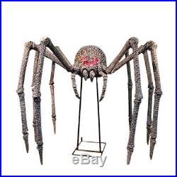 9 Ft Huge Spider Lights Up Sound Spooky Halloween Fall Decor Yard Prop Sculpture