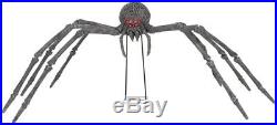 9 ft. Gargantuan Spider Tall Halloween Yard Decoration Realistic Hissing Sounds