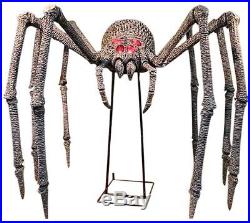 9 ft. Giant Halloween Spider Decoration Light-Up Sound Large Outdoor Yard