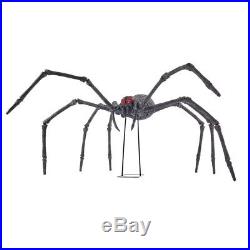 9 ft. Giant Halloween Spider Decoration Light-Up Sound Large Outdoor Yard Figure