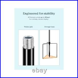 91in Metal Wind Spinner, Outdoor Garden Decor, Blue, Large Yard Art Sculpture