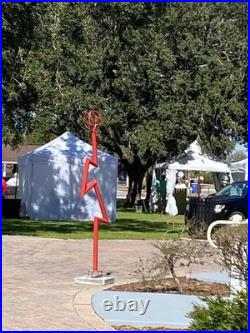 Abstract Metal Sculpture