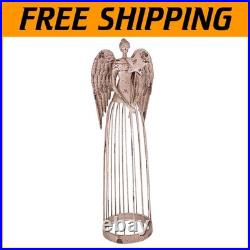 Angel Garden Statue Metal Yard Art Decor Angel Garden Statue Metal Yard Art Decor