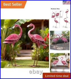 Art Deco Flamingo Garden Statues Enchanting Pink Yard Art for Every Occasion