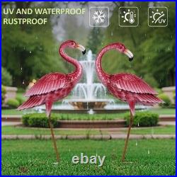 Art Deco Flamingo Garden Statues Enchanting Pink Yard Art for Every Occasion