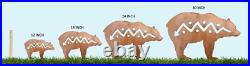 Bear Metal Yard Art, Rust Finish, Bear Statue, Handmade in the USA