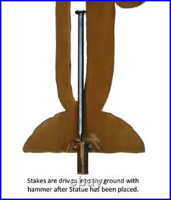 Bear Metal Yard Art, Rust Finish, Bear Statue, Handmade in the USA