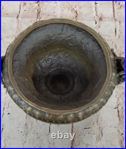 Bronze Sculpture Planter Hot Cast Home Yard Decoration Figurine Figure Artwork