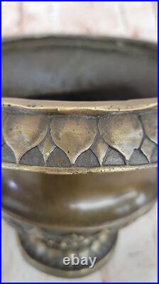 Bronze Sculpture Planter Hot Cast Home Yard Decoration Figurine Figure Artwork