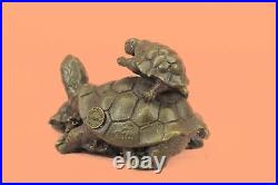 Bronze Sculpture Statue SALE Box Turtle Reptile Garden Yard Art Decorative