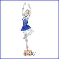 Christmas Decoration Twinkling Tinsel Ballerina LED Lighted Outdoor Yard Decor
