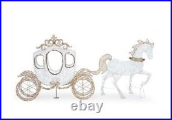 Christmas Horse Carriage LED Light Yard Outdoor Indoor Holiday Decorations Ideas