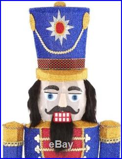 Christmas NUTCRACKER Yard Decor Home Accents Holiday 6 ft. Tall LED Lighted