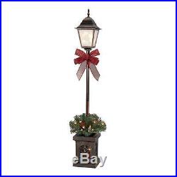 Christmas Prelit Lamp Post Outdoor Lighted Decorations Yard Decor Sculpture Xmas