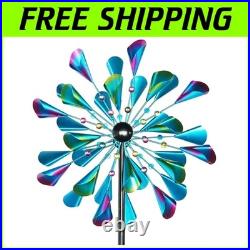 Colorful Metal Wind Sculpture for Garden Decoration