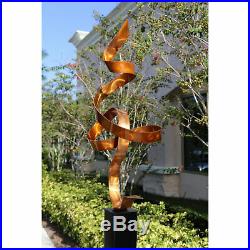 Copper Outdoor Sculpture Modern Metal Art Garden Yard Decor Original Jon Allen