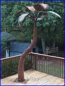 Designer Palms 3 Metal Palm Trees Art Yard Sculpture
