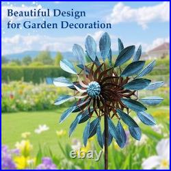 Durable Copper Wind Spinner Metal Yard Decor for Gardens & Festive Gifts
