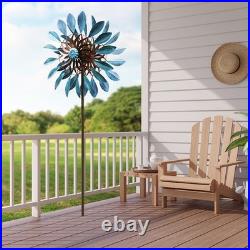 Durable Copper Wind Spinner Metal Yard Decor for Gardens & Festive Gifts