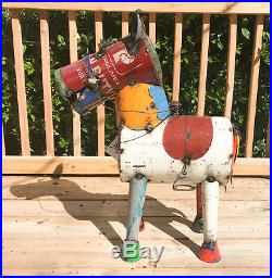 EE i EE i O Henry the Horse Reclaimed Metal Yard Sculpture Small Signed
