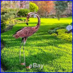 Flamingo Decor Accent Decoy Garden Yard Patio Lawn Statue Bird Porch Art Home