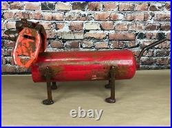 Folk Art Dog Yard Art Scrap Metal Junkyard Steel Welded Garden Decor 25