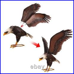 Garden Sculpture & Statue Bald Eagle Large Outdoor Statues Metal Yard Art