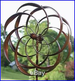 Garden Wind Spinner Windmill Outdoor Yard Home Patio Metal Sculpture Ancient NEW