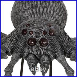 Giant Gargantuan Spider Spooky Light Sounds Poseable Legs Halloween Yard Decor