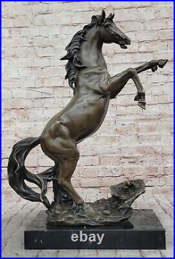 Horse Statue Garden Stable yard Sculpture Large size Bronze Figurine Sale decor