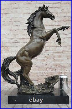 Horse Statue Garden Stable yard Sculpture Large size Bronze Figurine Sale decor