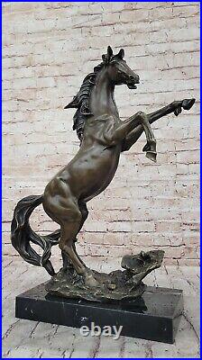 Horse Statue Garden Stable yard Sculpture Large size Bronze Figurine Sale decor