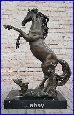 Horse Statue Garden Stable yard Sculpture Large size Bronze Figurine Sale decor