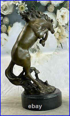 Horse Statue Garden Stable yard Sculpture Large size Bronze Figurine Sale decor