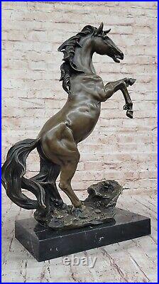 Horse Statue Garden Stable yard Sculpture Large size Bronze Figurine Sale decor