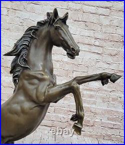 Horse Statue Garden Stable yard Sculpture Large size Bronze Figurine Sale decor