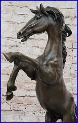 Horse Statue Garden Stable yard Sculpture Large size Bronze Figurine Sale decor