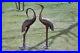 Kircust Crane Garden Sculptures & Statues, Large Size Metal Birds Yard Art