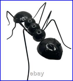 Large Vintage MCM Ant Garden Statue Metal Sculpture Yard Art Sculpture 16 Long