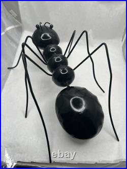 Large Vintage MCM Ant Garden Statue Metal Sculpture Yard Art Sculpture 16 Long