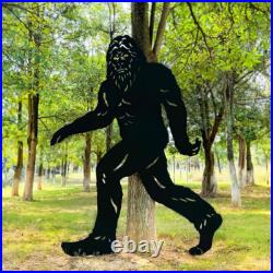 Life Size Bigfoot Metal X-Large Statue for Outdoor Garden Yard Decoration 7.4Ft
