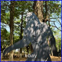 Life Size Bigfoot Metal X-Large Statue for Outdoor Garden Yard Decoration 7.4Ft